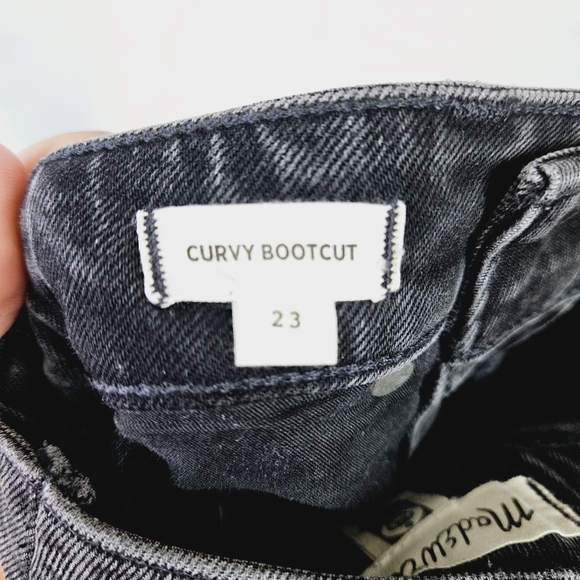 Madewell Women's Boot Cut Jeans in Black - Picture 13 of 14